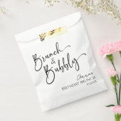 Sachets En Papier Brunch élégant et fête de brunch d'anniversaire Bu (Scellé)