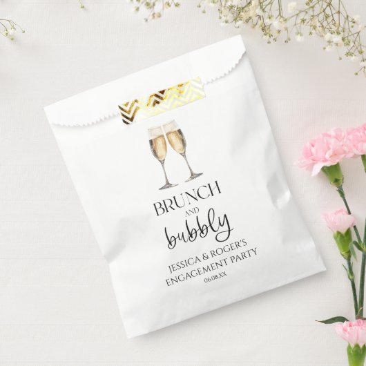 Sachets En Papier Brunch et Bubbly Engagement Party Brunch (Scellé)
