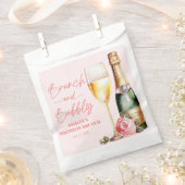 Sachets En Papier Brunch et Bubbly Mimosa Champagne Brunch d'anniver (Coupé)
