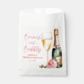 Sachets En Papier Brunch et Bubbly Mimosa Champagne Brunch d'anniver (Devant)