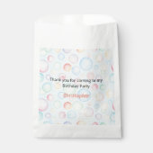 Sachets En Papier Bubbles & Fins Children's Birthday (Devant)