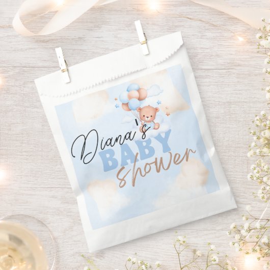 Sachets En Papier budget teddy ours baby shower, livres pour bébé in (Coupé)