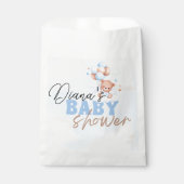 Sachets En Papier budget teddy ours baby shower, livres pour bébé in (Devant)