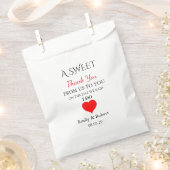 Sachets En Papier Buffet Sweet Merci Wedding Favoriser (Coupé)