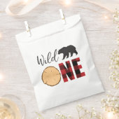 Sachets En Papier Buffle d'ours sauvage déposé premier anniversaire (Coupé)