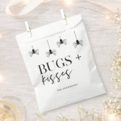 Sachets En Papier Bugs Et Baisers | Araignées noires | Bonne Hallowe (Coupé)