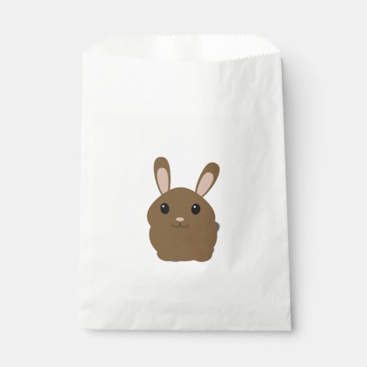 Sachets En Papier Bunny Brown (Devant)