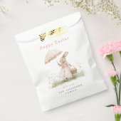 Sachets En Papier Bunny Pâques Pastel (Scellé)