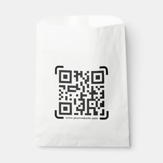 Sachets En Papier Business Scan Me QR Code Website Modern Simple (Devant)