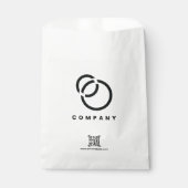 Sachets En Papier Business Scan QR Code Website Logo Modern Simple (Devant)