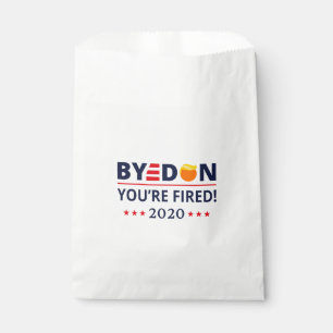 Sachets En Papier ByeDon 2020 Vous êtes Fired Funny Biden Harris Art