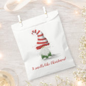 Sachets En Papier Ça sent comme Noël - Gnome 3 Favor Sac (Coupé)
