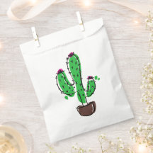 Cactus en fleur Favoriser le sac