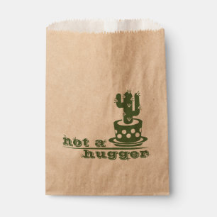 Sachets En Papier Cactus Pas un gros cactus drôle dire