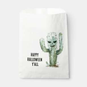 Sachets En Papier Cactus Western Halloween