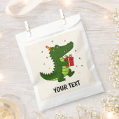 Sachets En Papier Cadeau de Crocodile Mignon (Coupé)