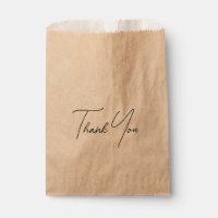 Cadeau de fête de remerciement personnalisé Kraft