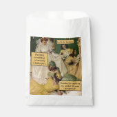 Sachets En Papier Cadeau vintage de Merci personnalisé (Devant)