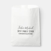 Sachets En Papier Cadeaux du prêtre Pasteur Clergé - Simple Personna (Devant)