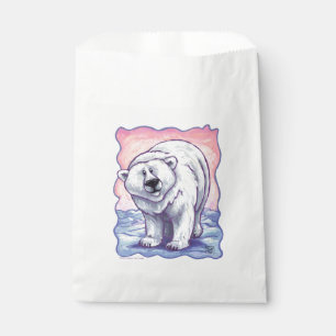 Sachets En Papier Cadeaux et accessoires d'ours blanc