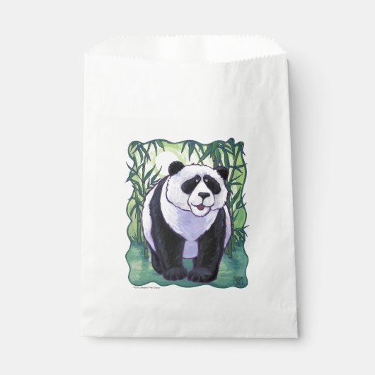 Sachets En Papier Cadeaux et accessoires pour ours Panda (Devant)