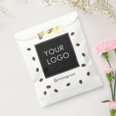 Sachets En Papier Café Boutique Kafeteria Business Logo (Scellé)