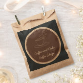 Sachets En Papier Café & Café Café (Coupé)