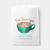 Sachets En Papier Café Café Maison Café Café Maison Blanche Cuite La (Devant)