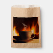 Sachets En Papier Café et cheminée (Devant)