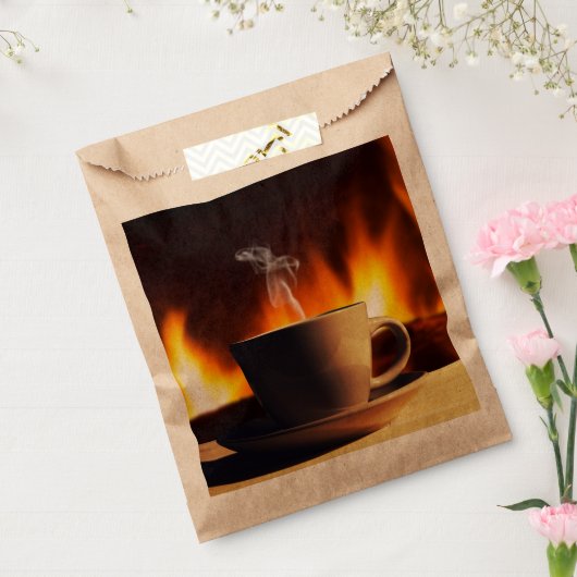 Sachets En Papier Café et cheminée (Scellé)
