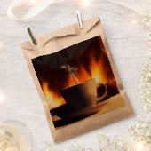 Sachets En Papier Café et cheminée (Coupé)