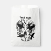 Sachets En Papier Calaveras décoratives Halloween (Devant)