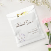 Sachets En Papier Calligraphie Fleur sauvage Dusty (Scellé)