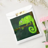 Sachets En Papier Caméléon vert mignon (Scellé)