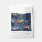 Sachets En Papier Camion Monstre (Devant)