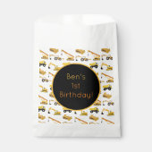 Sachets En Papier Camions de construction (Devant)