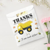 Sachets En Papier Camions de construction Anniversaire (Scellé)
