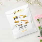 Sachets En Papier Camions de construction Anniversaire Merci de fête (Scellé)