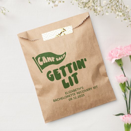 Sachets En Papier Camp Bachelorette Gettin' Lit Recovery Kit (Scellé)
