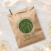 Sachets En Papier Camp BachELORETTE Obtenir le kit de récupération L (Coupé)