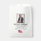 Sachets En Papier Campagne photo personnalisée Promotion politique (Devant)