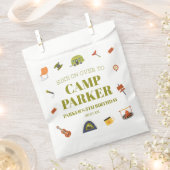 Sachets En Papier Camping Camper Fête d'anniversaire (Coupé)