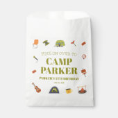 Sachets En Papier Camping Camper Fête d'anniversaire (Devant)