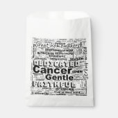 Sachets En Papier Cancer Zodiac Mot Cloud Inspiration (Devant)