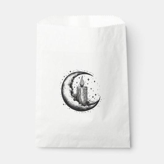 Sachets En Papier Candle Lit Moon  (Devant)