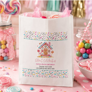 Sachets En Papier Candyland Sweet Celebration Anniversaire de enfant