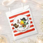 Sachets En Papier Capitaine Parrot Trésor Pirate Boy's Birthday (Coupé)