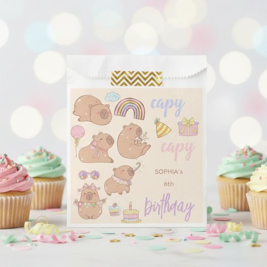 Sachets En Papier Capy capy anniversaire
