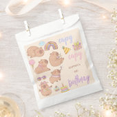 Sachets En Papier Capy capy birthday  (Coupé)