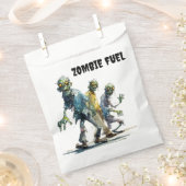 Sachets En Papier Carburant Zombie | Halloween Bonbons Favoriser Sac (Coupé)